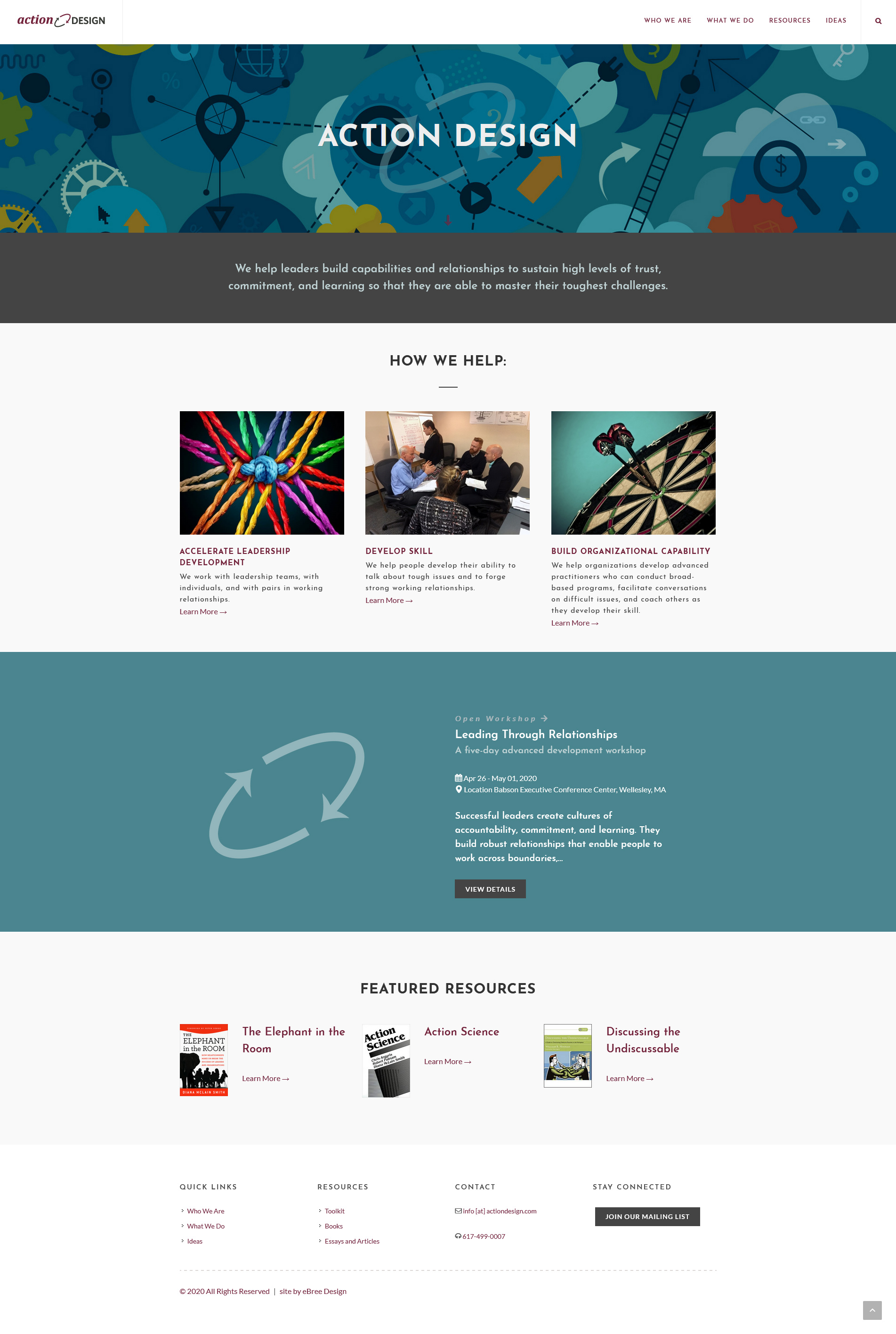 Action Design Screenshot