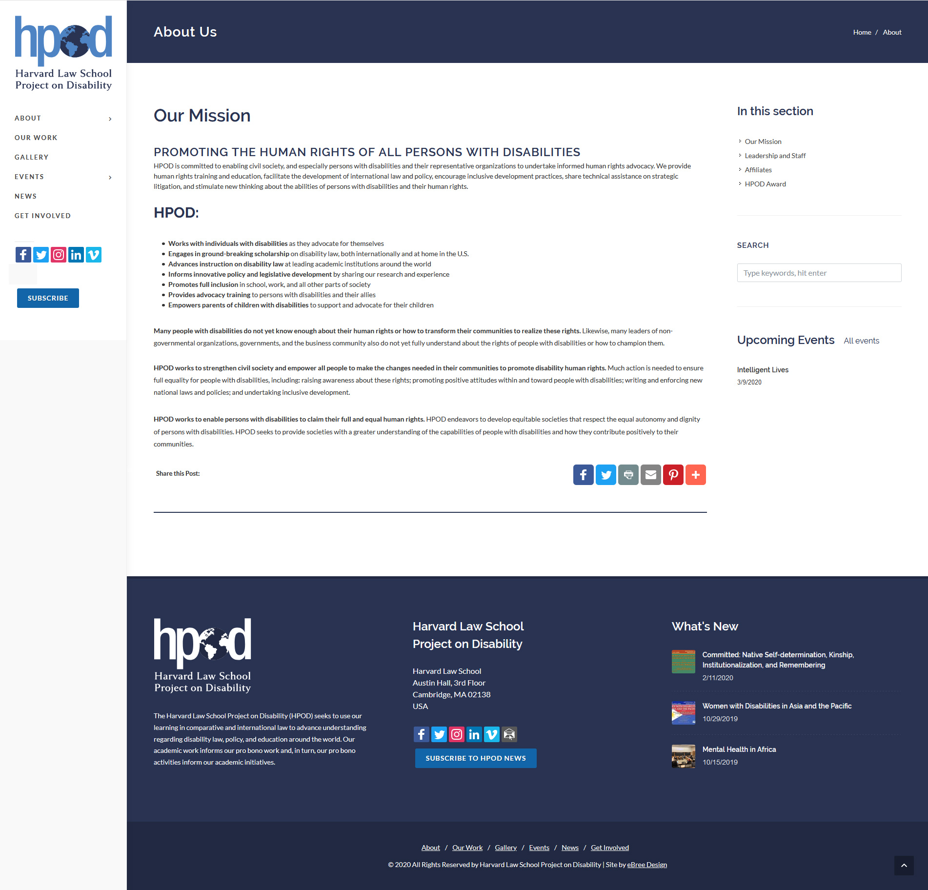 Interior Text page - hpod.law.harvard.edu &copy; by eBree Web Design