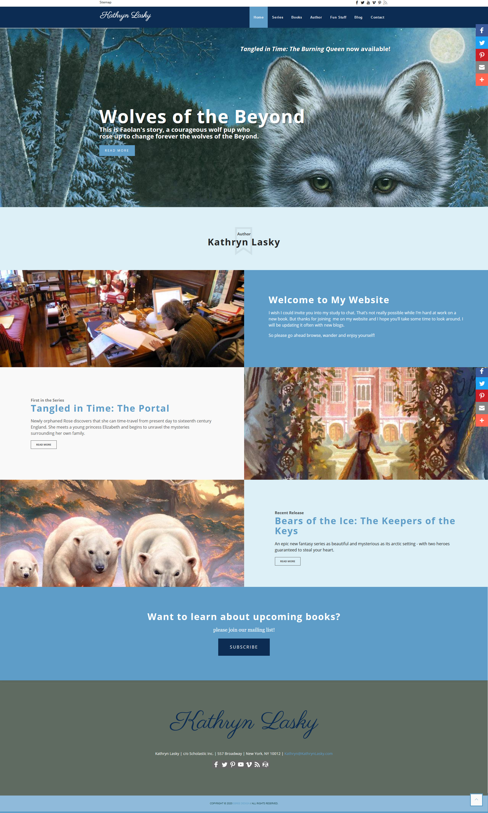 Kathryn Lasky Screenshot